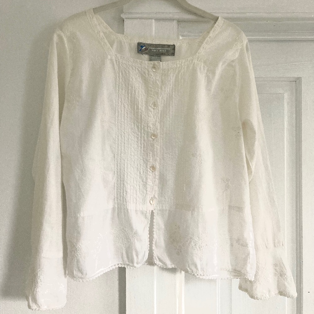 Hand Embroidered PAPY BOEZ Blouse